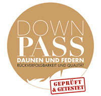 DOWNPASS - Daunen und Federn aus kontrollierter Tierhaltung